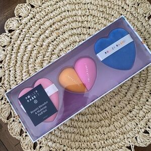 Roller Rabbit Heart Makeup Sponge Set - Pink, Orange